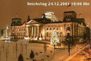 Weihnachten am Reichstag